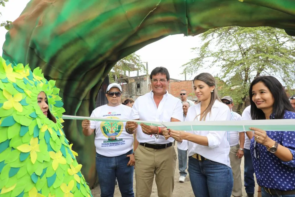 Gobierno del Guayas inaugura programa de reforestación provincial con la contribución de 1.500 plantas nativas en Milagro